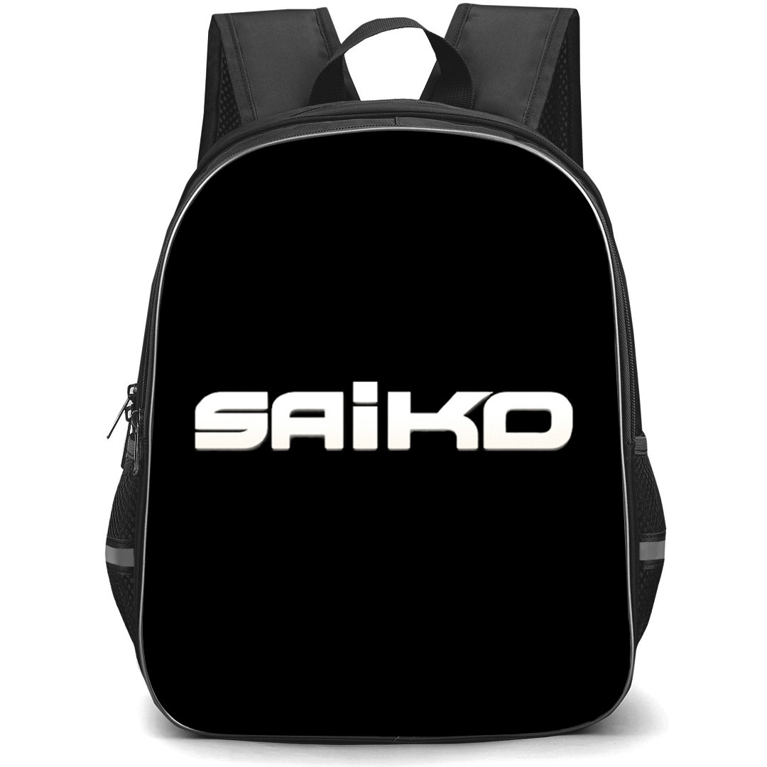 Saiko Backpack School Bag StudentPack - Saiko White Logo