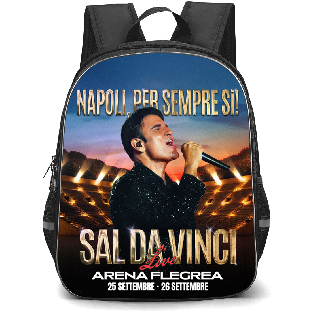 Sal Da Vinci Backpack School Bag StudentPack - Sal Da Vinci Arena Flegrea Concert Poster