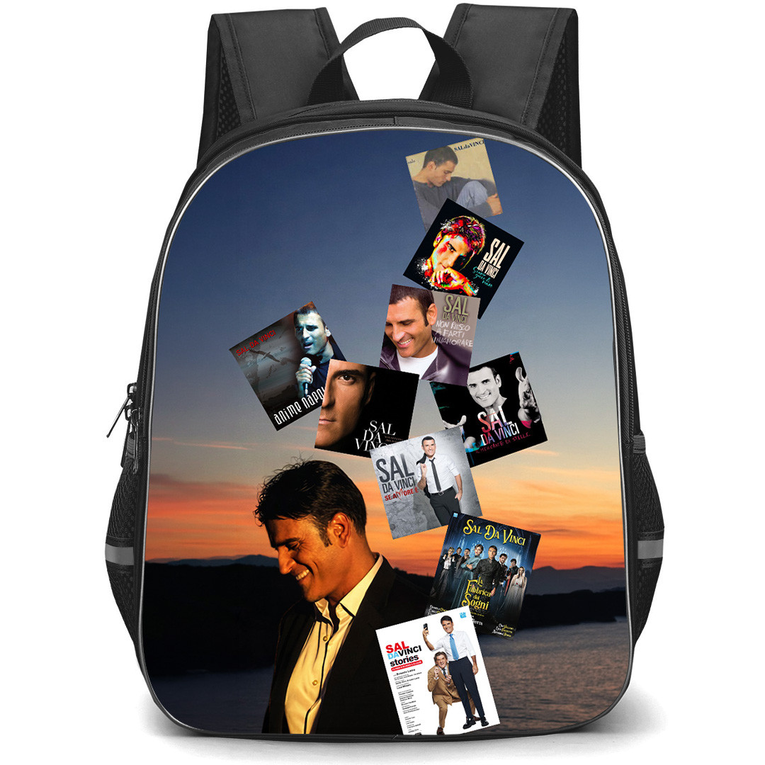 Sal Da Vinci Backpack School Bag StudentPack - Sal Da Vinci Collage Poster