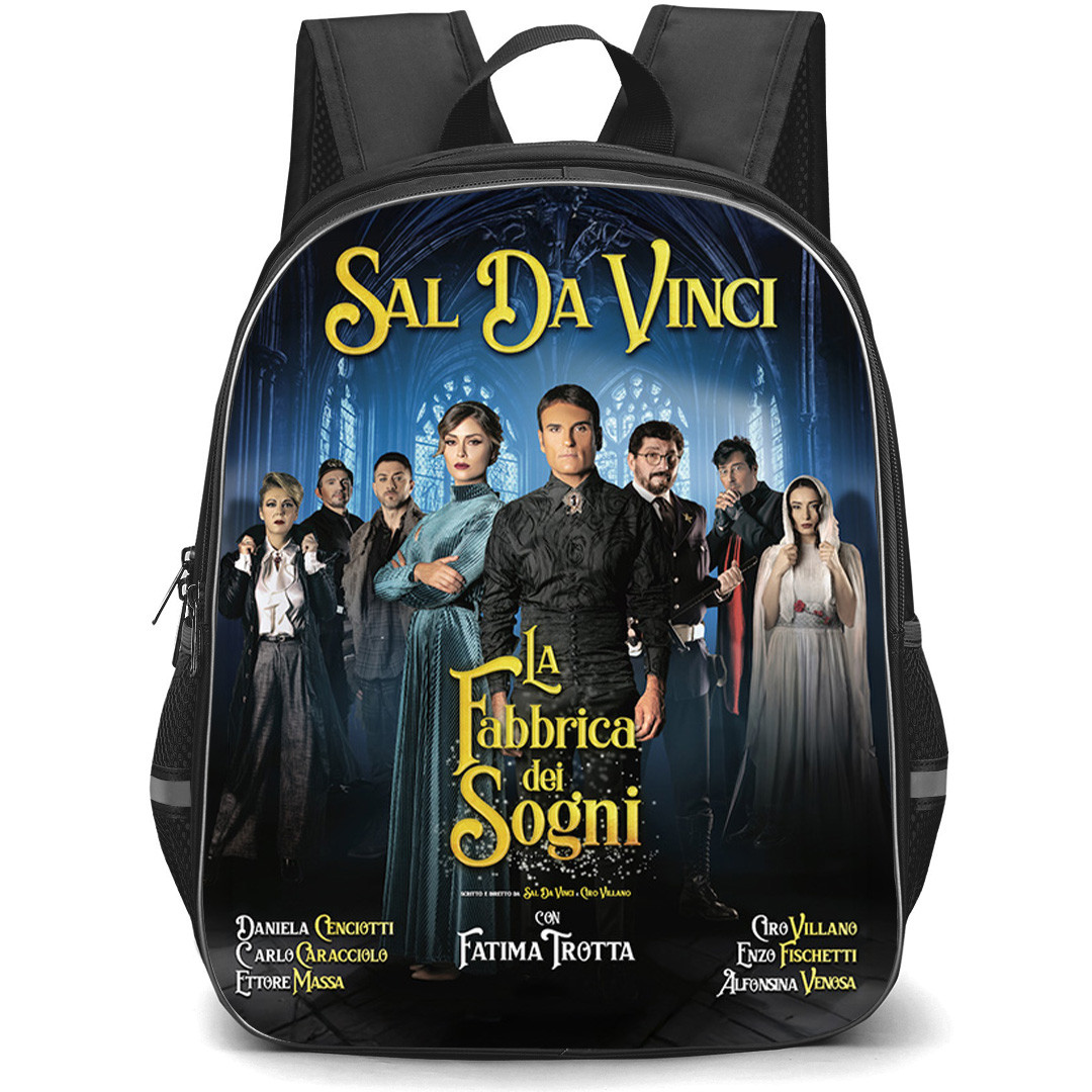 Sal Da Vinci Backpack School Bag StudentPack - Sal Da Vinci Fabbbrica Dei Sogni Theatrical Group Poster