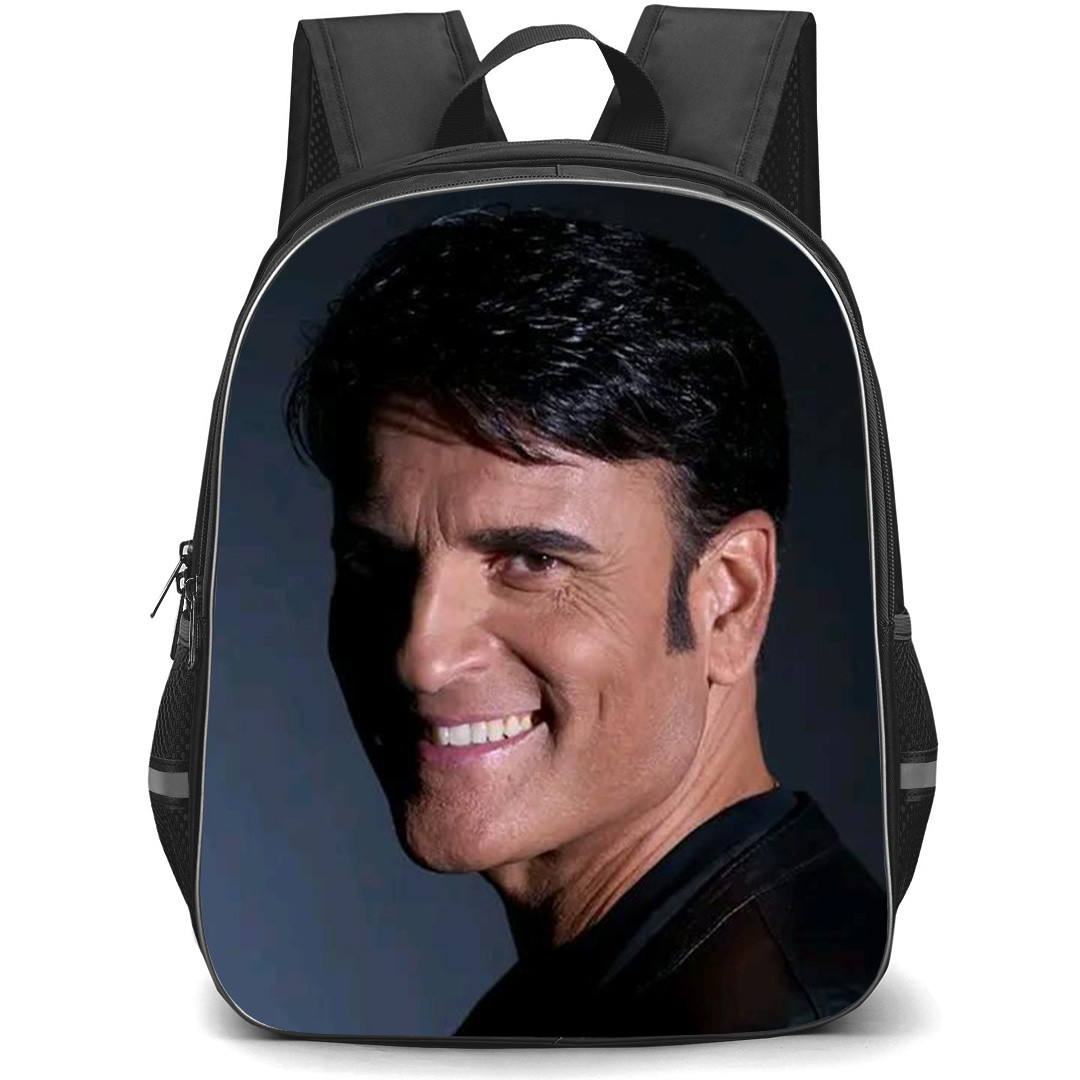 Sal Da Vinci Backpack School Bag StudentPack - Sal Da Vinci Smiling Side Portrait Poster