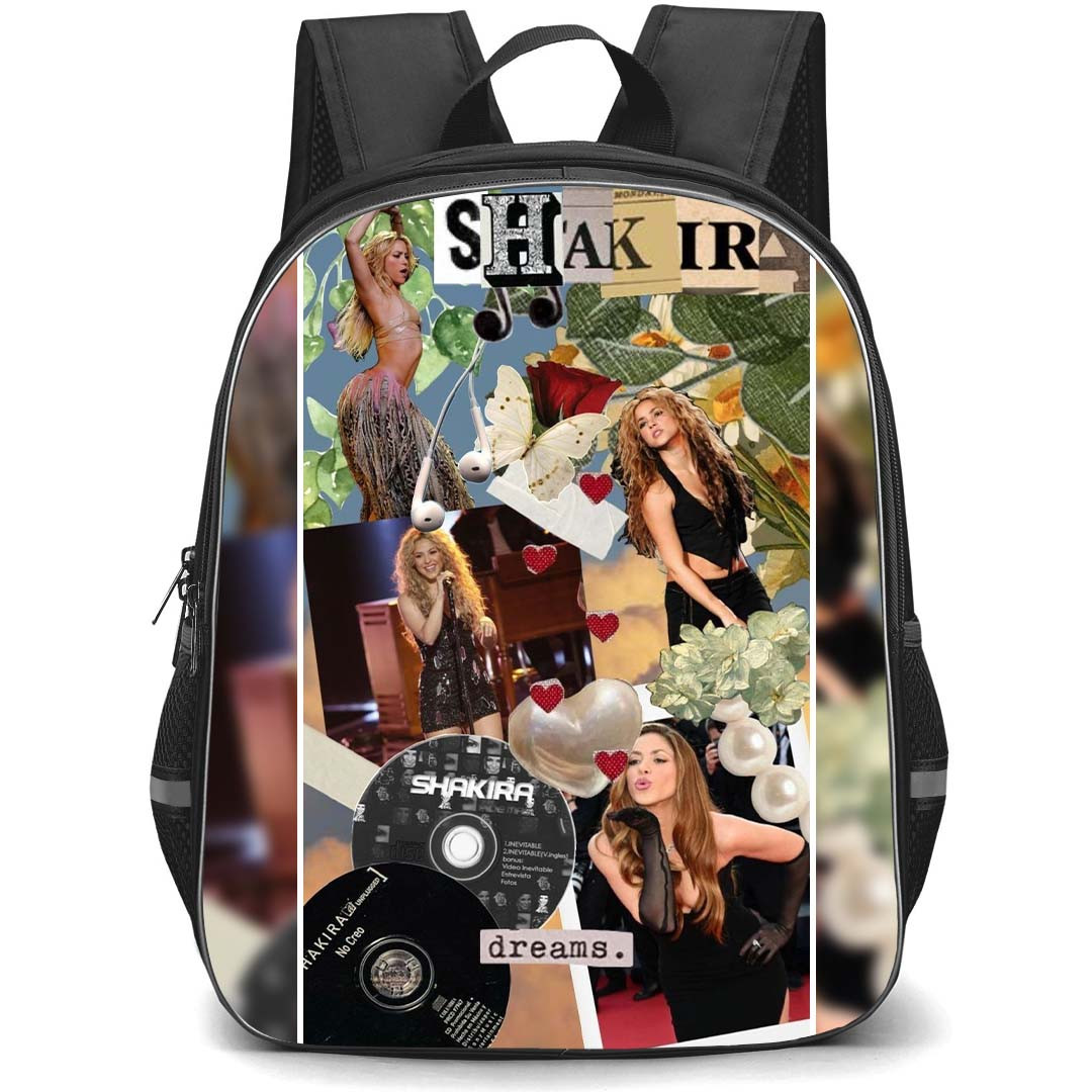 Shakira Backpack StudentPack - Shakira Black Eyed Peas - Shakira Collage Poster