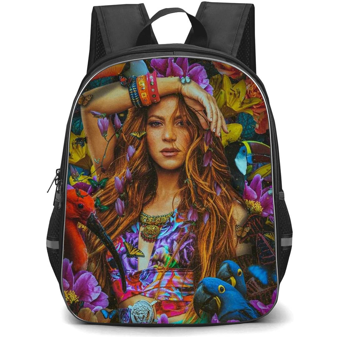 Shakira Backpack StudentPack - Shakira Digital Art By Etienne Visuals