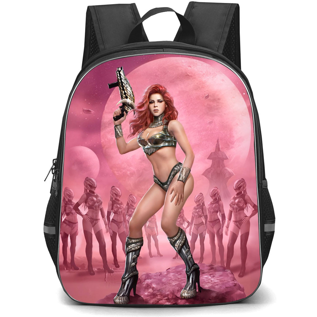 Shakira Backpack StudentPack - Shakira NFT Cartoon Art Poster
