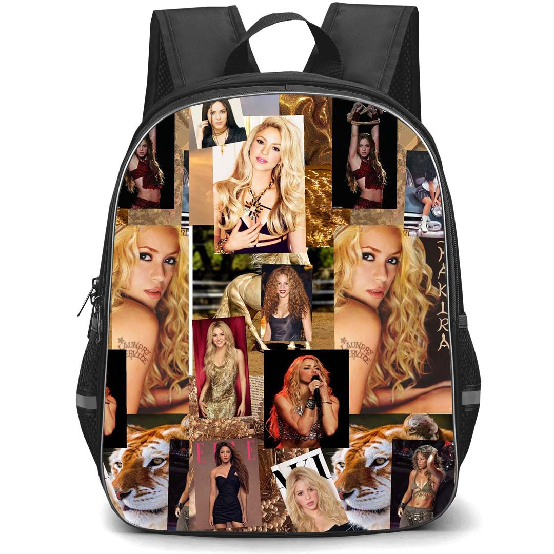 Shakira Backpack StudentPack - Shakira Performs Collage Poster