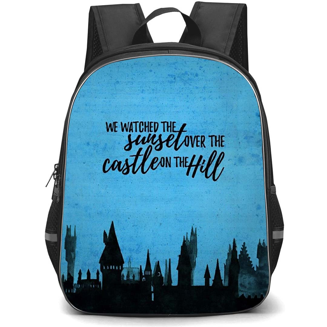 Ed Sheeran Backpack StudentPack - Ed Sheeran Castle On The Hill Poster