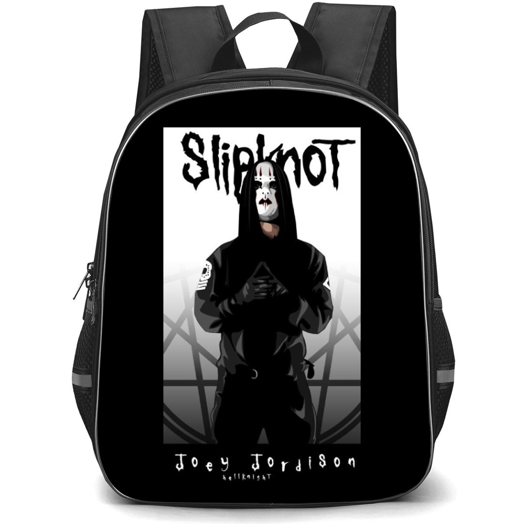 Slipknot Joey Backpack School Bag StudentPack - Joey Portrait Vector Art Band Poster