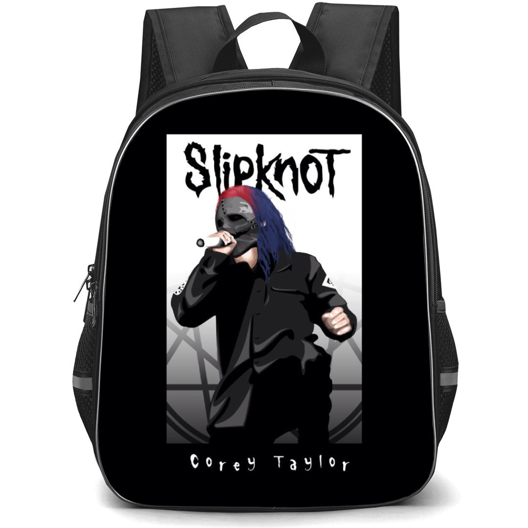 Slipknot Torey Backpack School Bag StudentPack - Torey Portrait Vector Art Band Poster