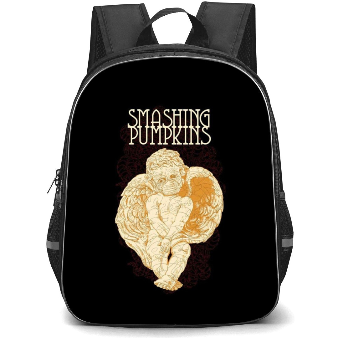 Smashing Pumpkins Backpack School Bag StudentPack - Angel Statue Illustration Poster