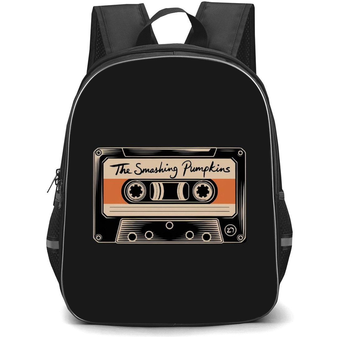 Smashing Pumpkins Backpack School Bag StudentPack - Band Cassette Illustration