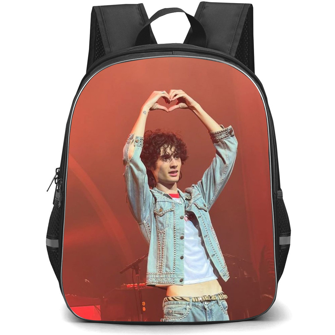 Sombr Backpack School Bag StudentPack - Sombr Heart Sign Pose
