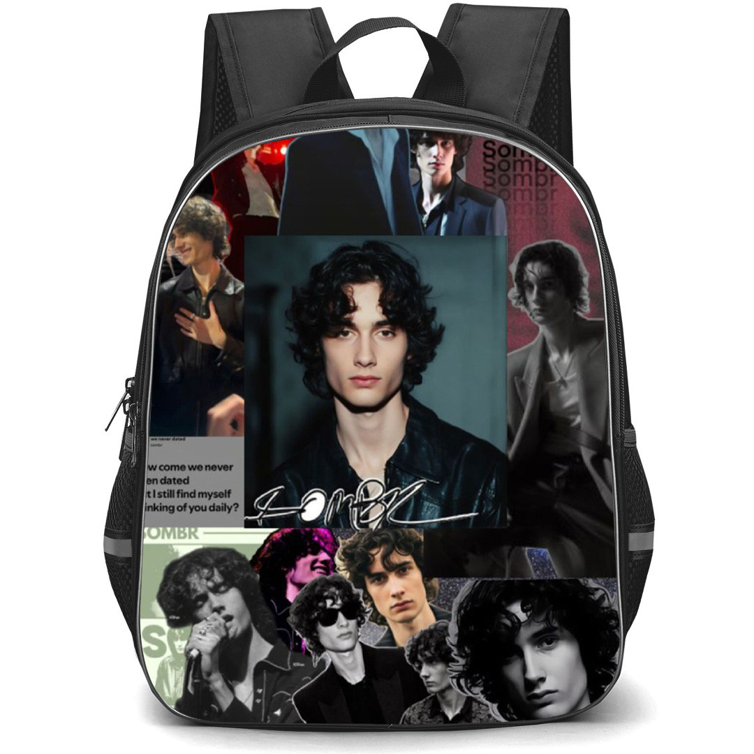 Sombr Backpack School Bag StudentPack - Sombr How Come We Never Collage