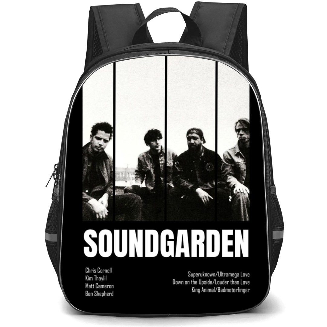 Soundgarden Backpack School Bag StudentPack - Album Collection Poster