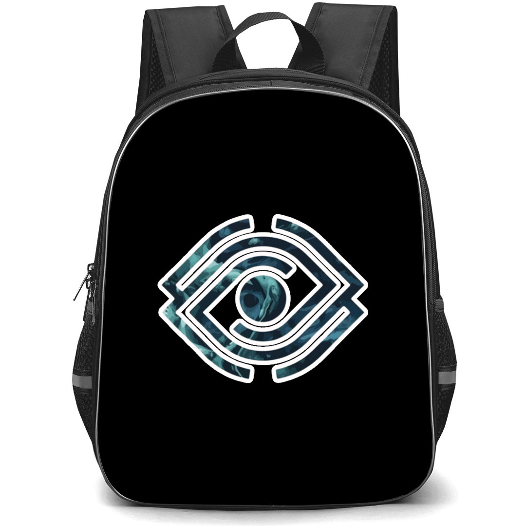 Spiritbox Backpack School Bag StudentPack - Spiritbox Blue Green Logo