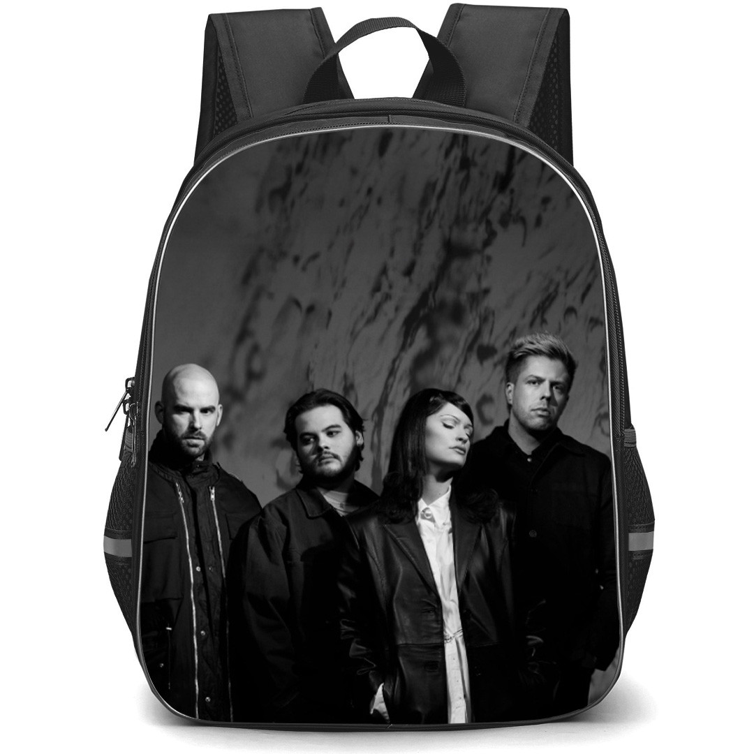 Spiritbox Backpack School Bag StudentPack - Spiritbox Members Greyscale Side Portrait