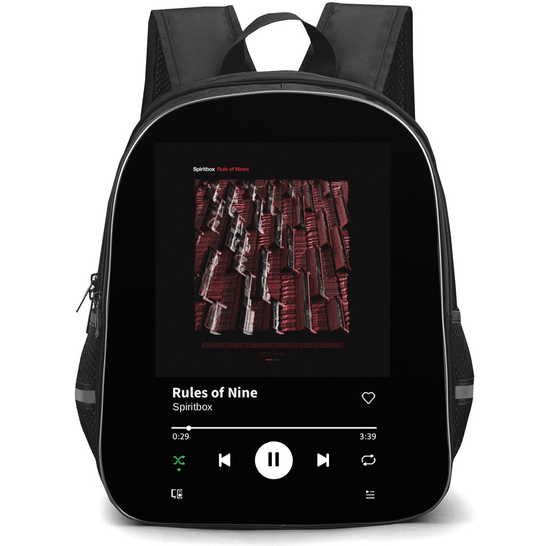 Spiritbox Backpack School Bag StudentPack - Spiritbox Rules Of Nine