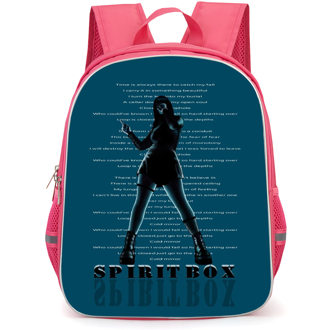 Spiritbox Backpack School Bag StudentPack - Spiritbox Time Is Always There