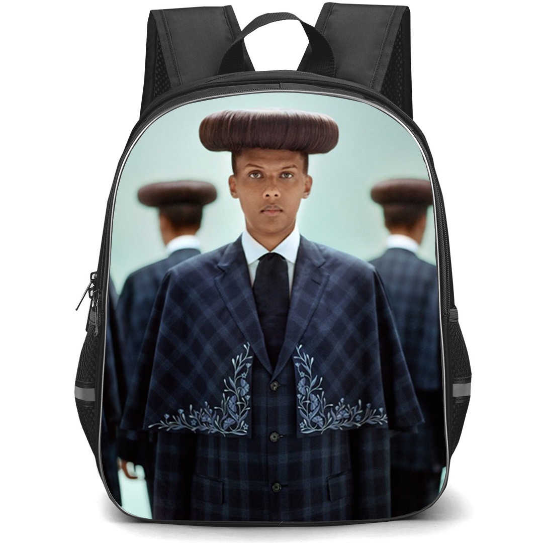 Stromae Backpack School Bag StudentPack - Stromae Multitude Album Art Standing Poster
