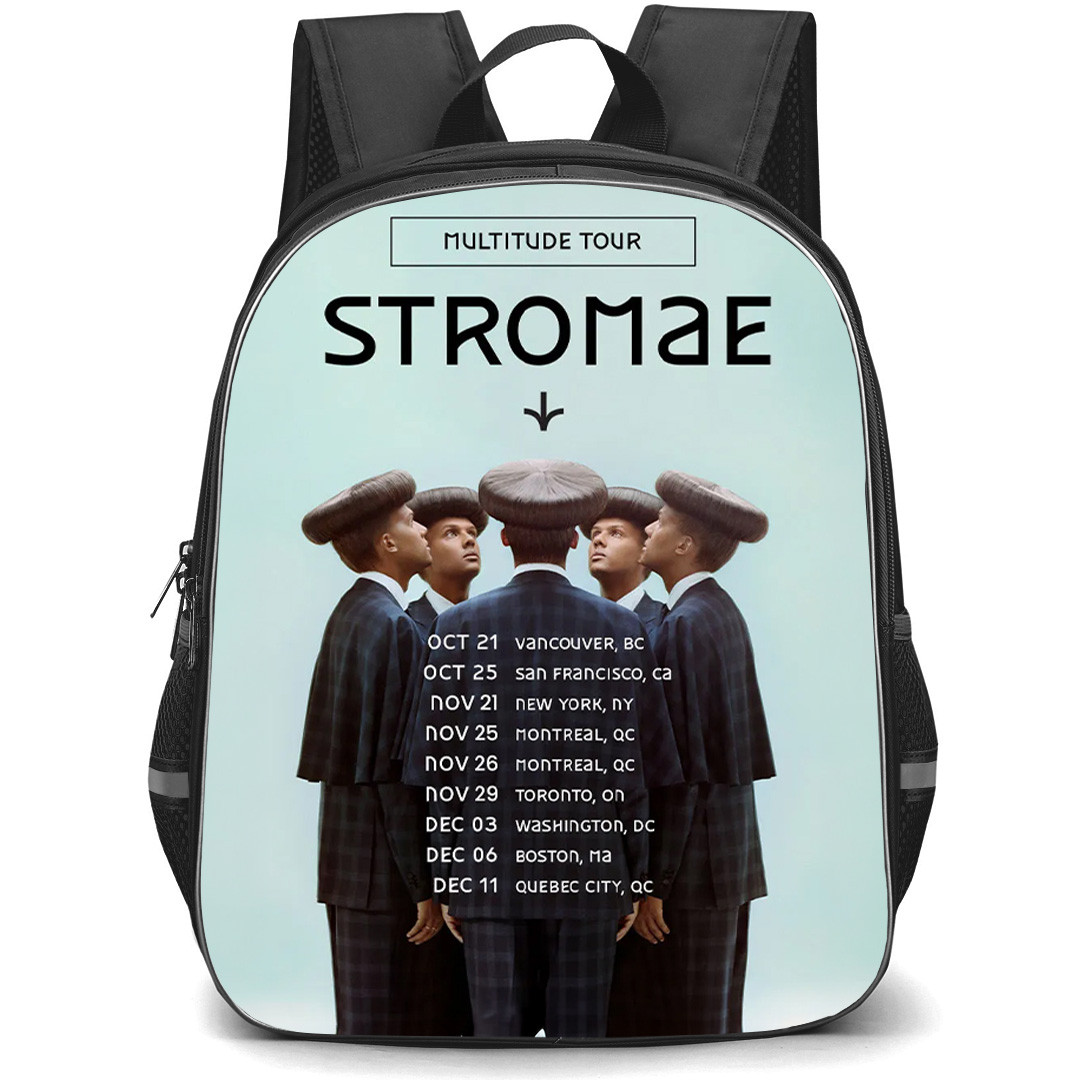 Stromae Backpack School Bag StudentPack - Stromae Multitude Tour Poster