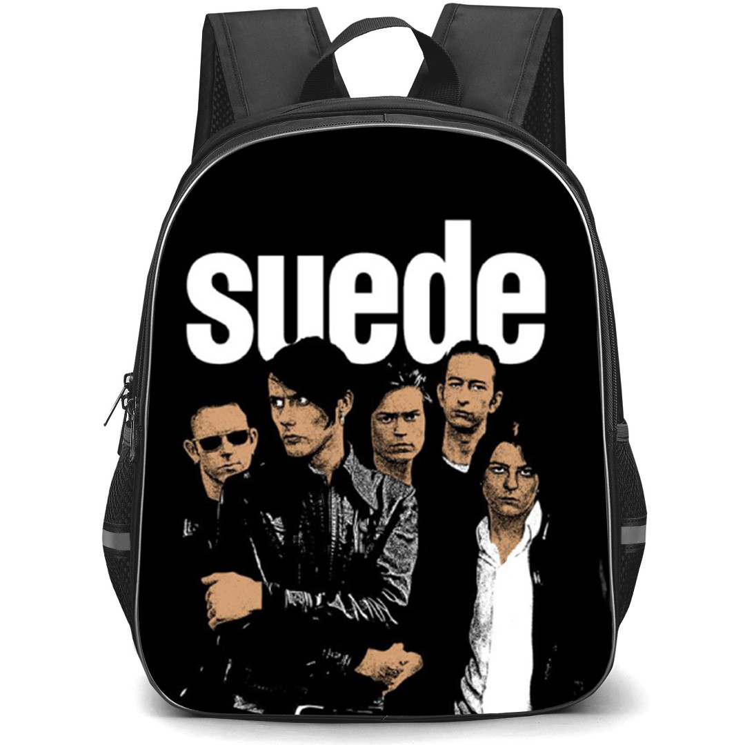 Suede Backpack School Bag StudentPack - Band Fierce Portrait Sticker Poster
