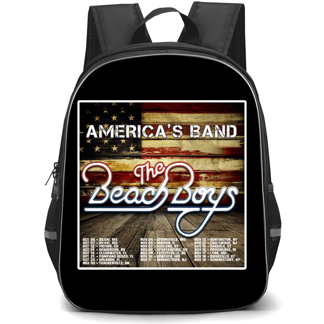 The Beach Boys Backpack School Bag StudentPack - The Beach Boys 2023 Concert Poster