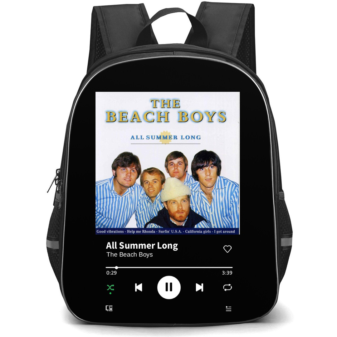The Beach Boys Backpack School Bag StudentPack - The Beach Boys All Summer Long Album Cover