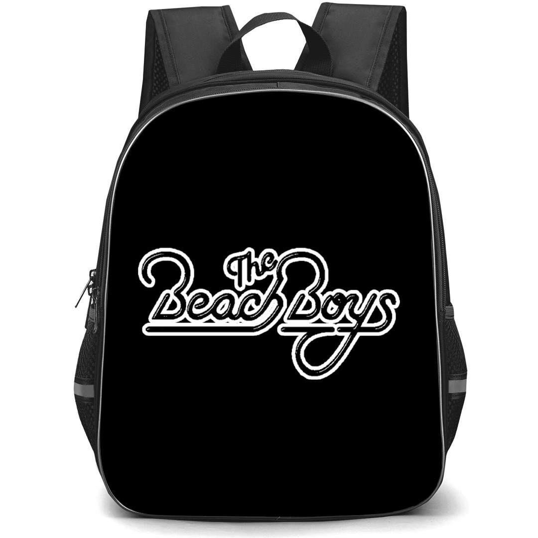 The Beach Boys Backpack School Bag StudentPack - The Beach Boys Black Logo