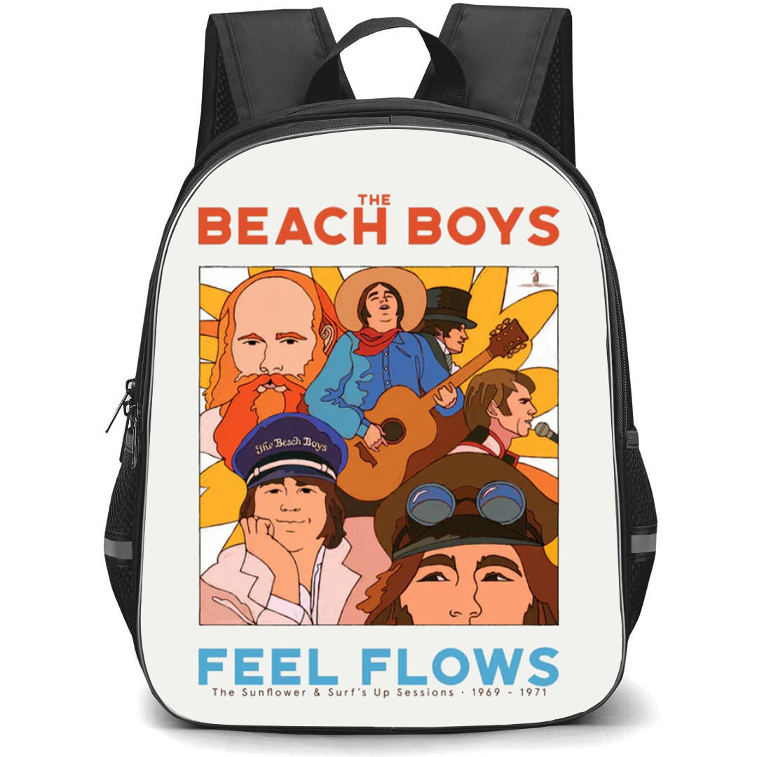 The Beach Boys Backpack School Bag StudentPack - The Beach Boys Feel Flows Comic Art