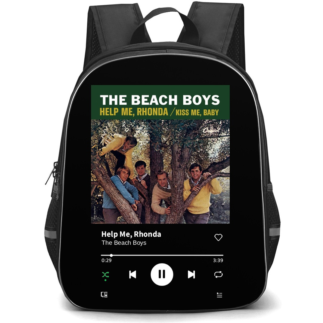 The Beach Boys Backpack School Bag StudentPack - The Beach Boys Help Me, Rhonda Album Cover