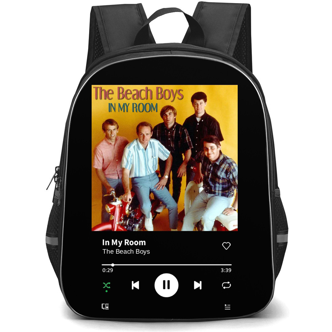 The Beach Boys Backpack School Bag StudentPack - The Beach Boys In My Room Album Cover