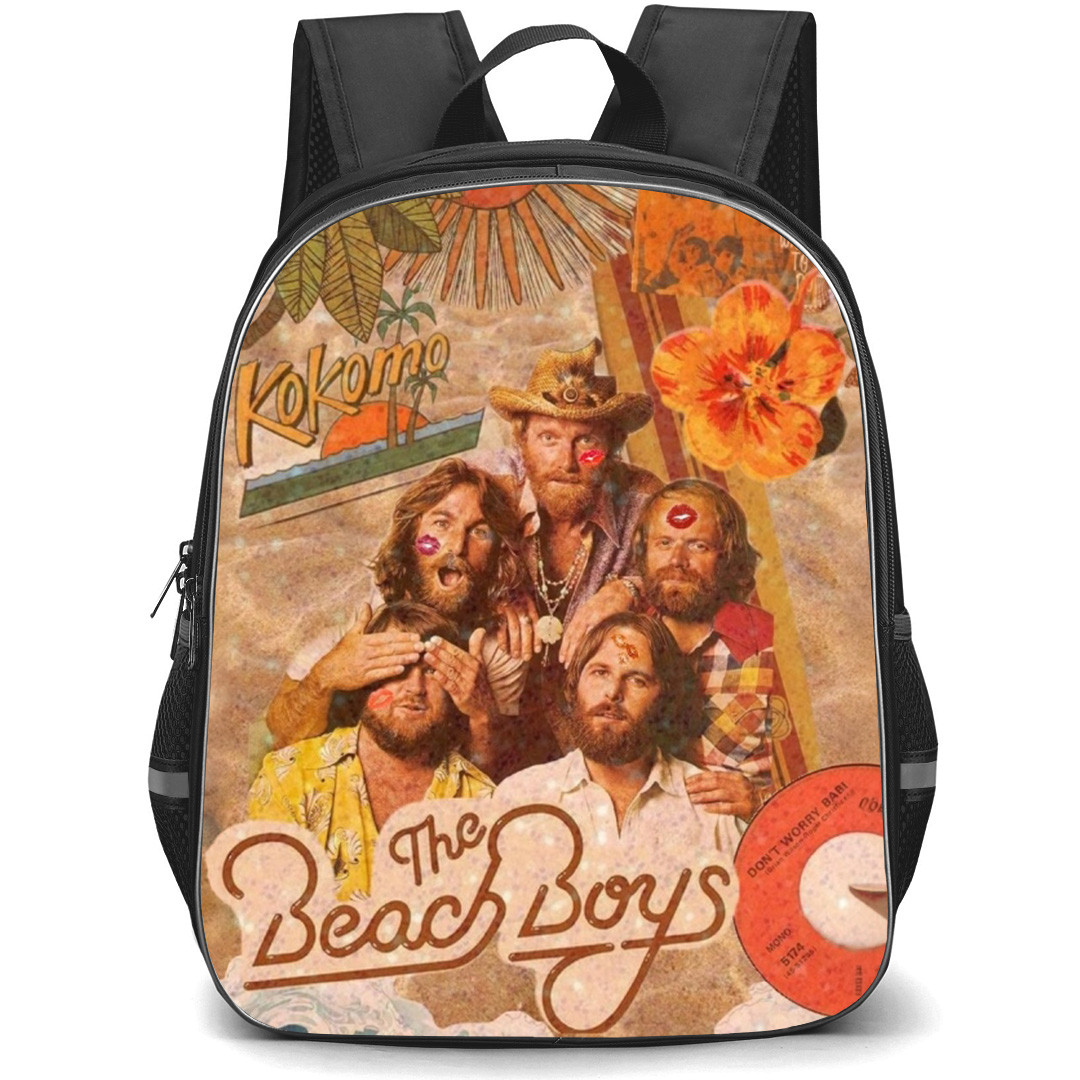 The Beach Boys Backpack School Bag StudentPack - The Beach Boys Kokomo Collage