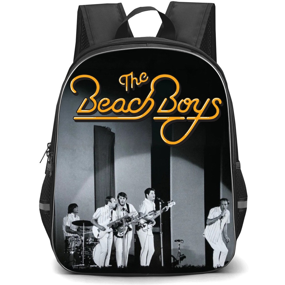 The Beach Boys Backpack School Bag StudentPack - The Beach Boys Live at the Hollywood Bowl Greyscale