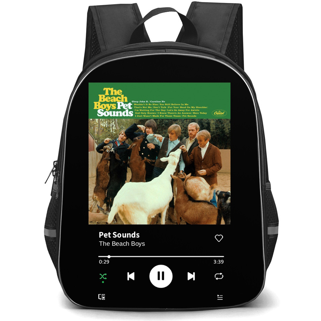 The Beach Boys Backpack School Bag StudentPack - The Beach Boys Pet Sounds Album Cover