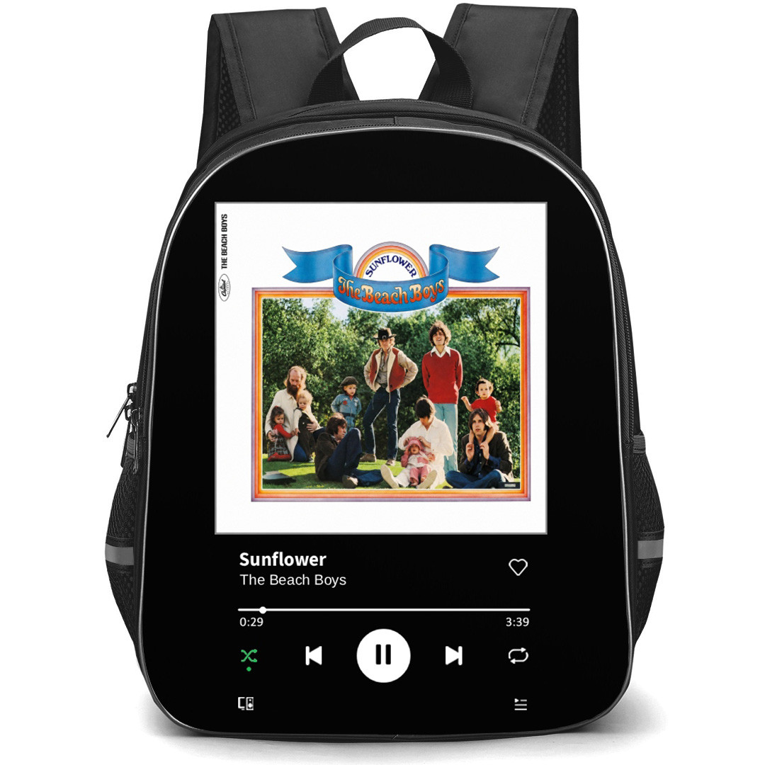 The Beach Boys Backpack School Bag StudentPack - The Beach Boys Sunflower Album Cover