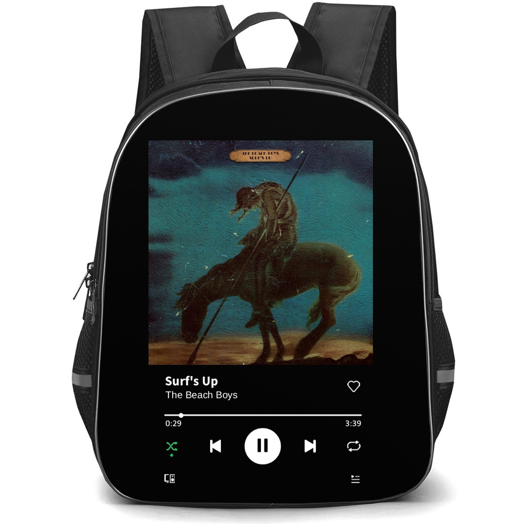 The Beach Boys Backpack School Bag StudentPack - The Beach Boys Surf's Up Album Cover