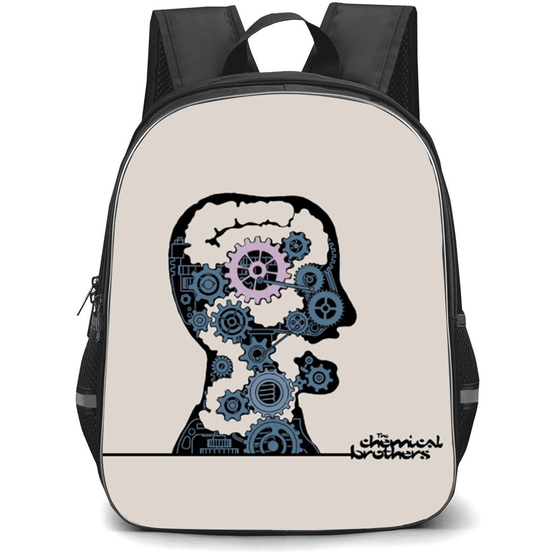 The Chemical Brothers Backpack School Bag StudentPack - Human Cogs band Poster