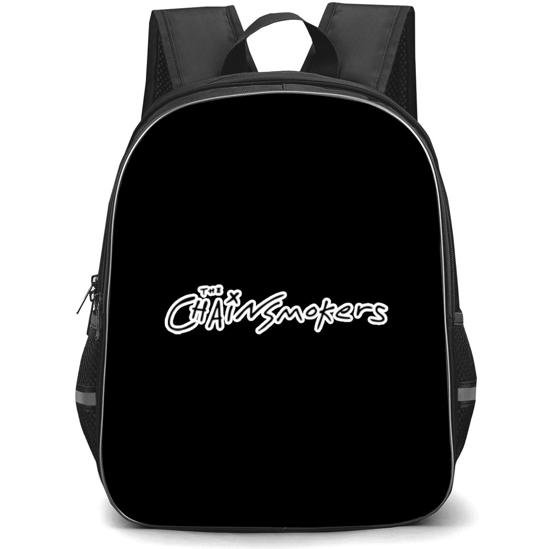 The Chainsmokers Backpack School Bag StudentPack - The Chainsmokers 2015 Black Logo