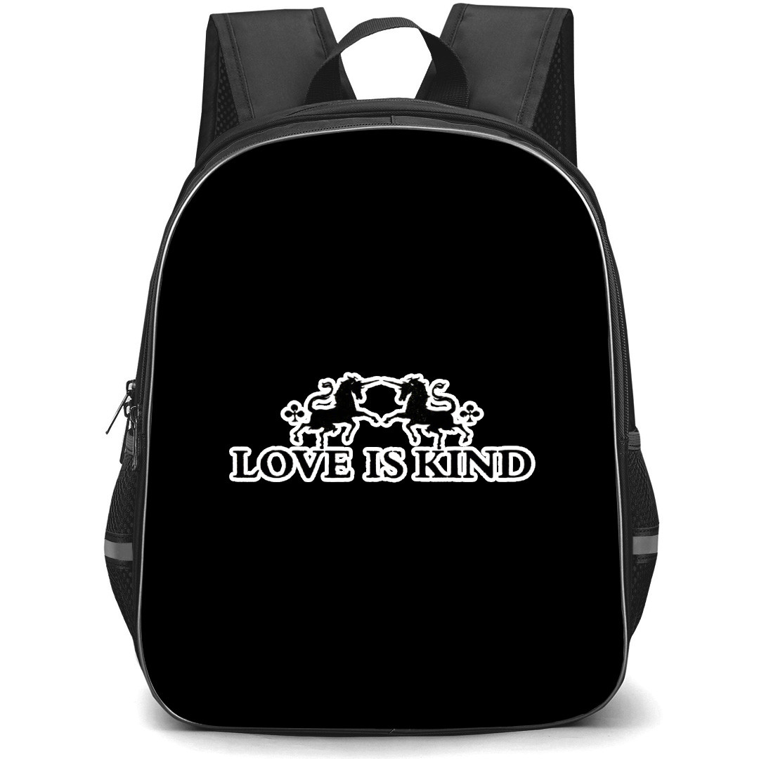 The Chainsmokers Backpack School Bag StudentPack - The Chainsmokers Love Is Kind Logo