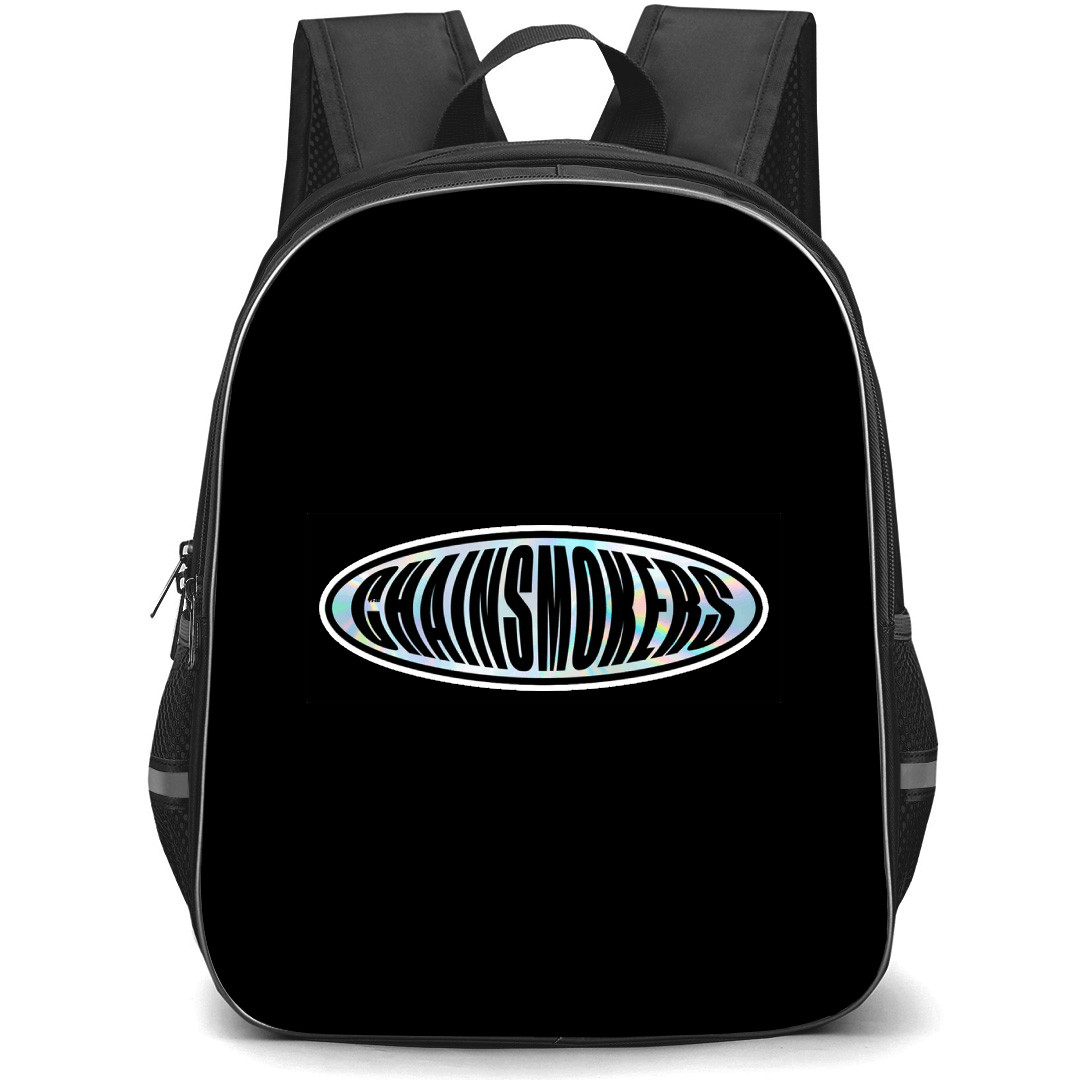 The Chainsmokers Backpack School Bag StudentPack - The Chainsmokers Oval Logo