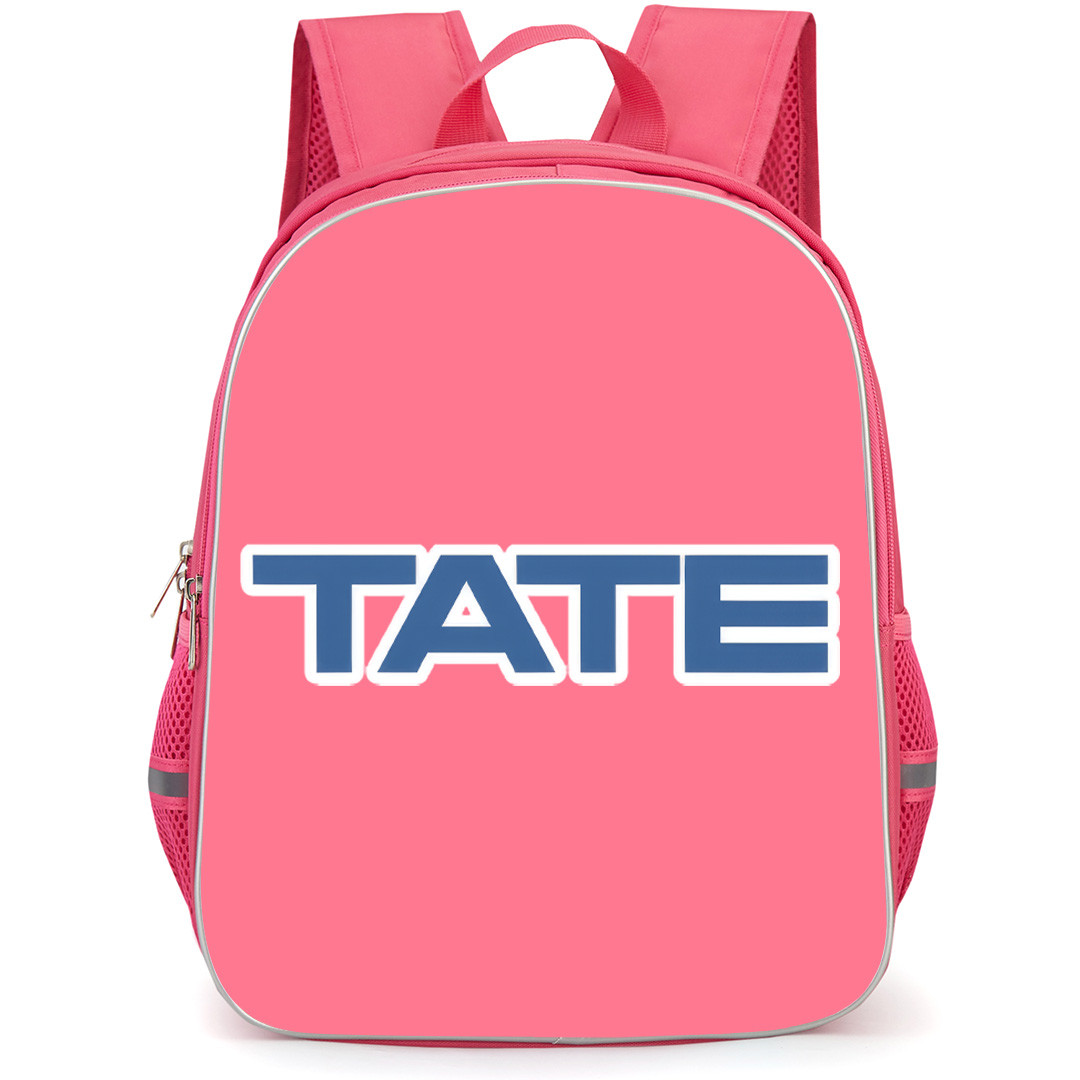 Tate McRae Backpack School Bag StudentPack - Tate McRae Blue Logo