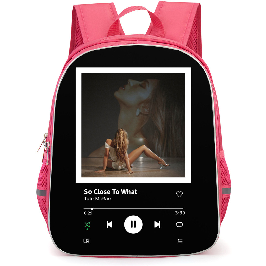 Tate McRae Backpack School Bag StudentPack - Tate McRae So Close To What Album Cover