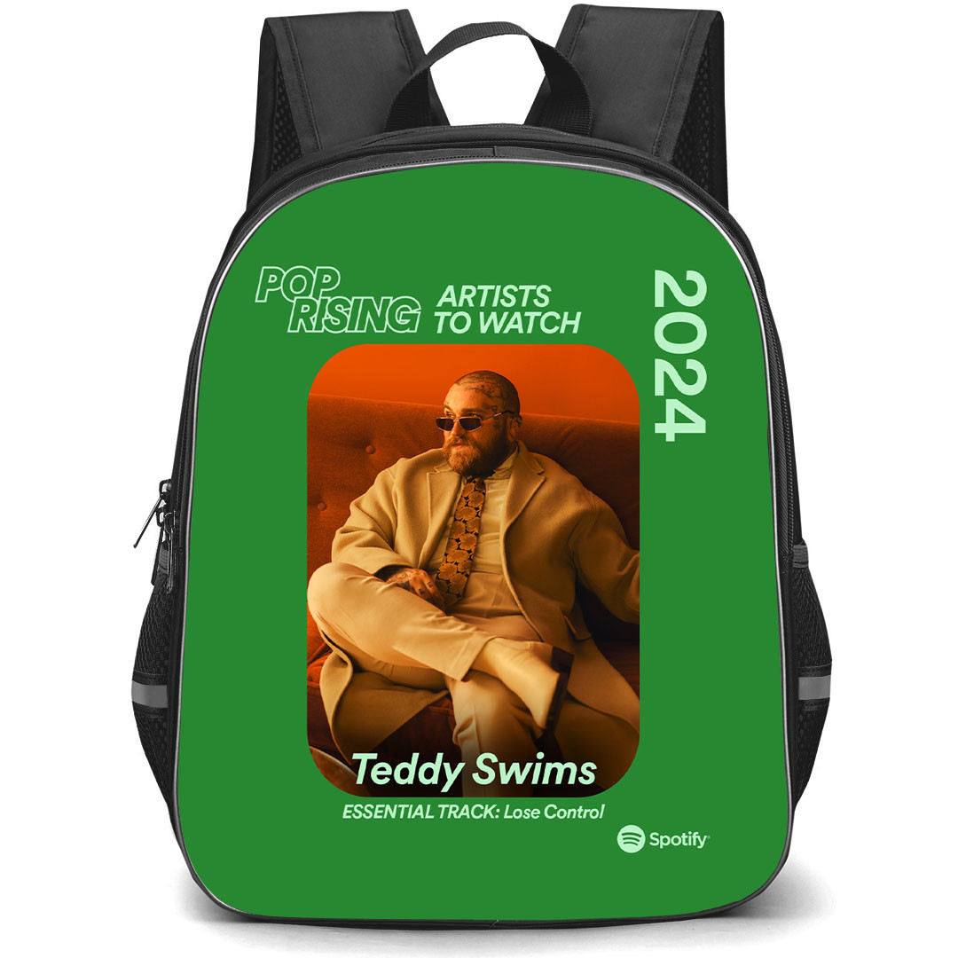 Teddy Swims Backpack StudentPack - Teddy Swims Spotify Pop Rising Artists Poster