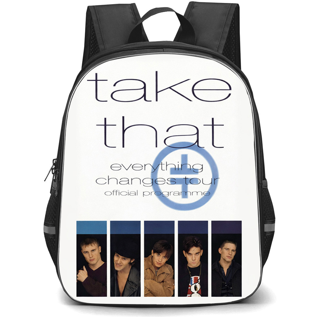 Take That Backpack School Bag StudentPack - Take That Everything Changes Concert Poster
