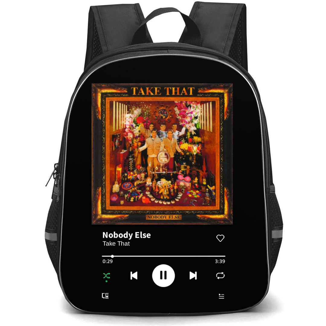 Take That Backpack School Bag StudentPack - Take That Nobody Else Album Cover