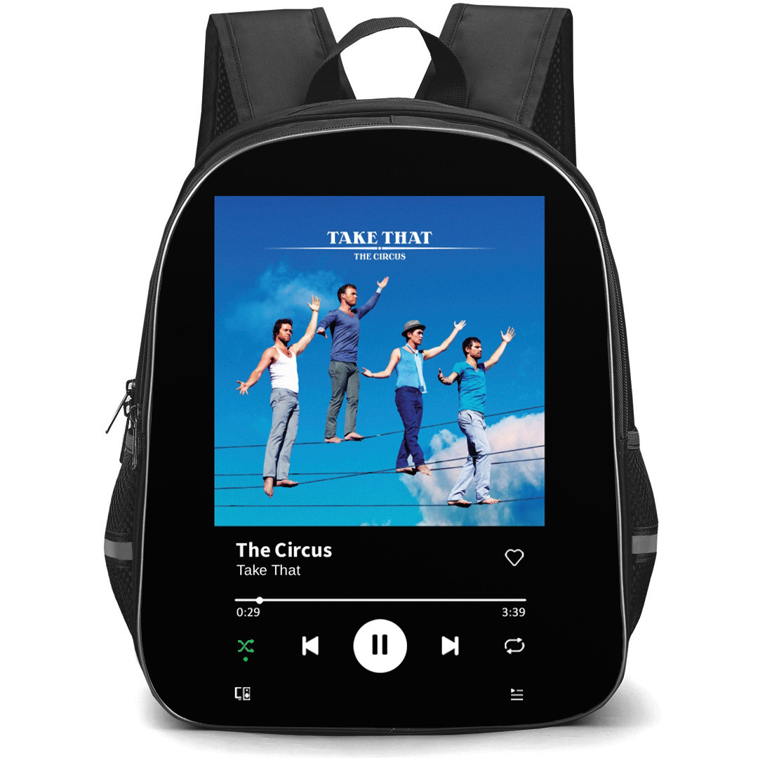 Take That Backpack School Bag StudentPack - Take That The Circus Album Cover