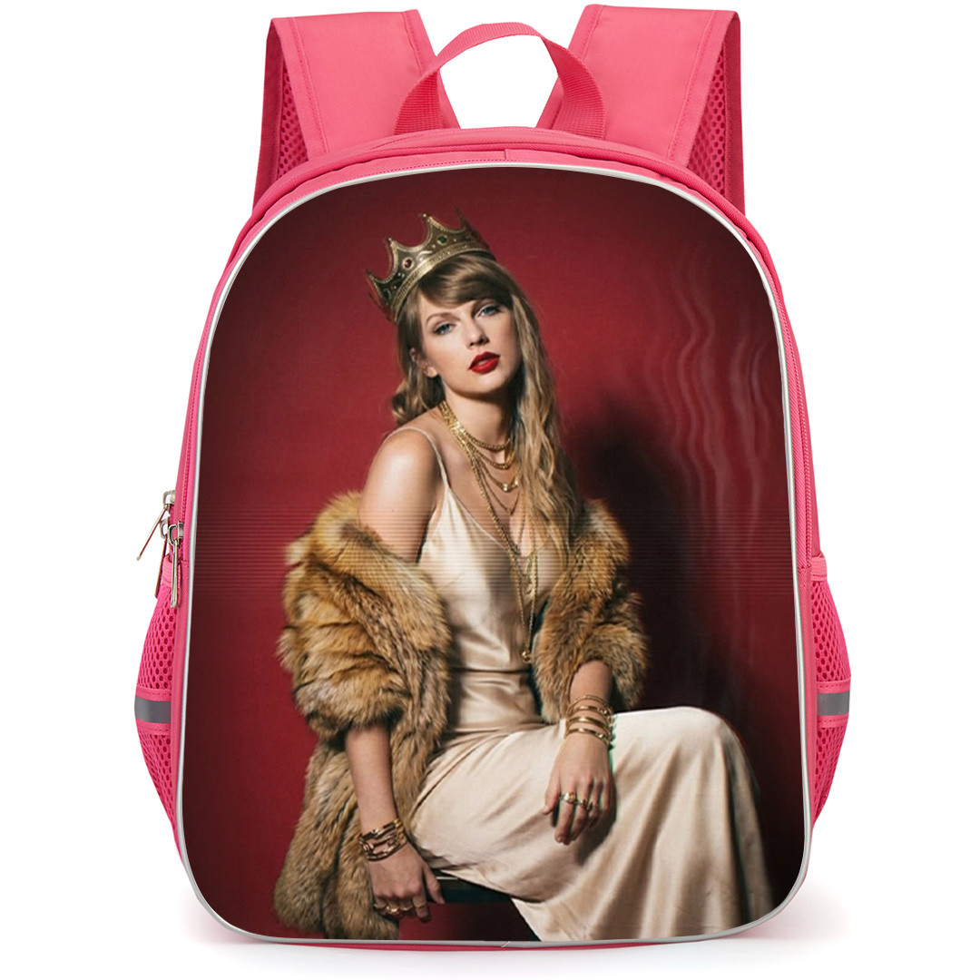 Taylor Swift Backpack School Bag StudentPack - Taylor Swift Dazed Magazine Queen Poster