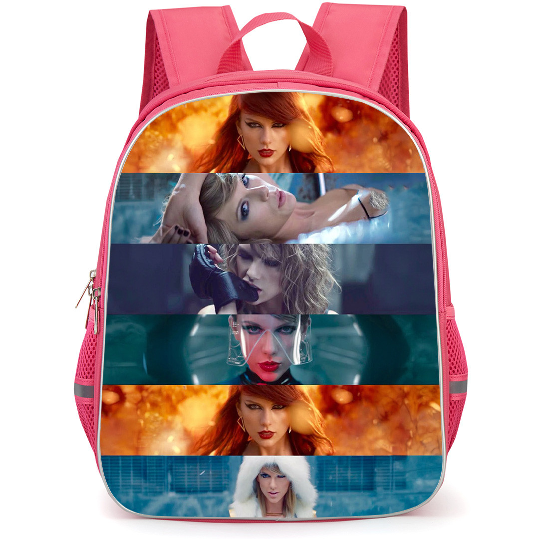 Taylor Swift Backpack School Bag StudentPack - Taylor Swift Feat Kendrick Lamar Bad Blood Music Video Personages Poster