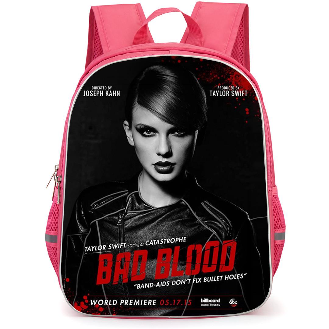 Taylor Swift Backpack School Bag StudentPack - Taylor Swift Feat Kendrick Lamar Bad Blood Music Video Poster