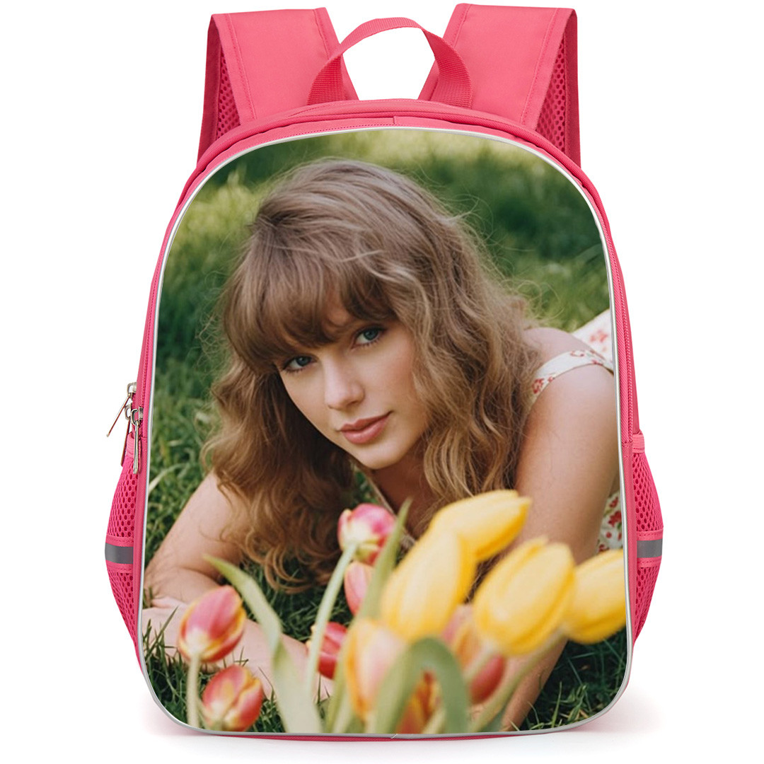 Taylor Swift Backpack School Bag StudentPack - Taylor Swift In The Garden Poster