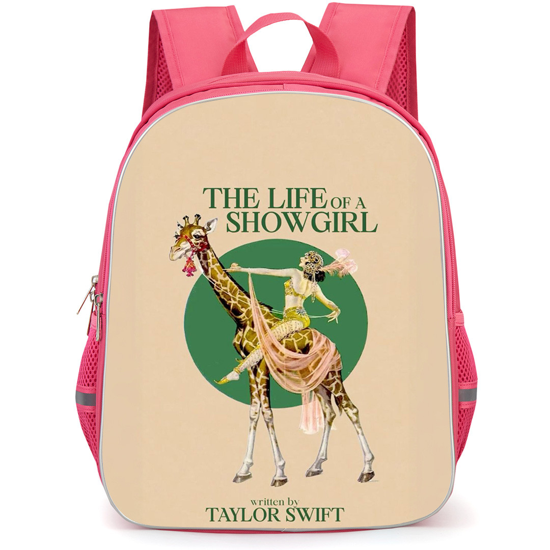 Taylor Swift Backpack School Bag StudentPack - The Life Of Show Girl Riding On A Giraffe
